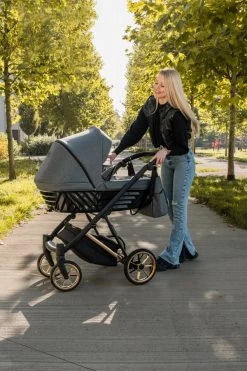 Kunert Ivento Premium Gold Caramel Macchiato 2-in-1 Kinderwagen IVE-10-GOLD -Baby Verkoop kunert ivento premium gold caramel macchiato 2 in 1 kinderwagen ive 10 gold 5 1