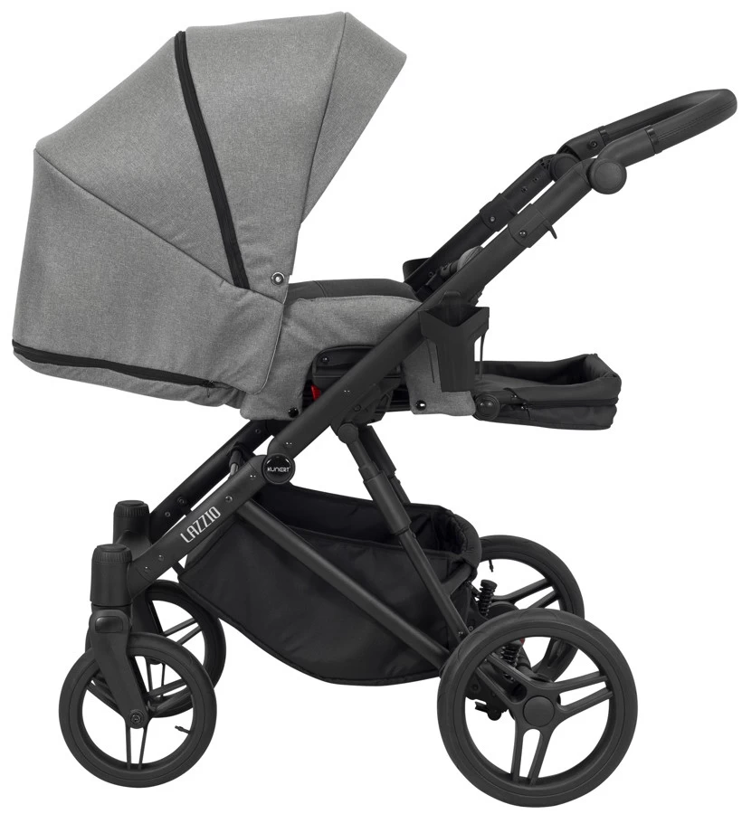 Kunert Lazzio Black Eco-Leather 2-in-1 Kinderwagen LAZ-11-BLACK 20 Kunert Lazzio Black Eco-Leather 2-in-1 Kinderwagen LAZ-11-BLACK - Afbeelding 20