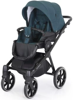 Kunert Talisman Black Flowers 2-in-1 Kinderwagen TA-01-BLACK 20 Kunert Talisman Black Flowers 2-in-1 Kinderwagen TA-01-BLACK -Baby Verkoop kunert talisman black green 2 in 1 kinderwagen ta 04 black 5