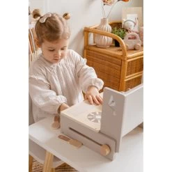 Label Label Nougat Houten Kookstel LLWT-37124 -Baby Verkoop label label nougat houten kookstel 6