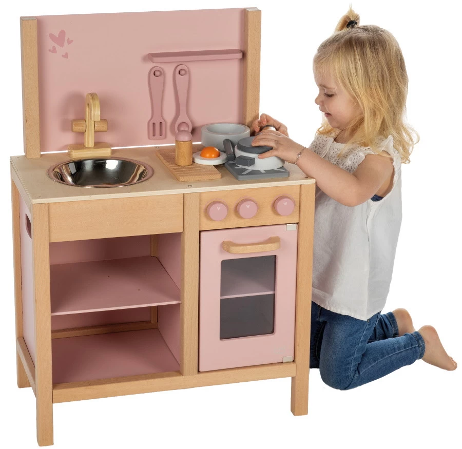 Label Label Roze Houten Keuken LLWT-25385 2 Label Label Roze Houten Keuken LLWT-25385 - Afbeelding 2