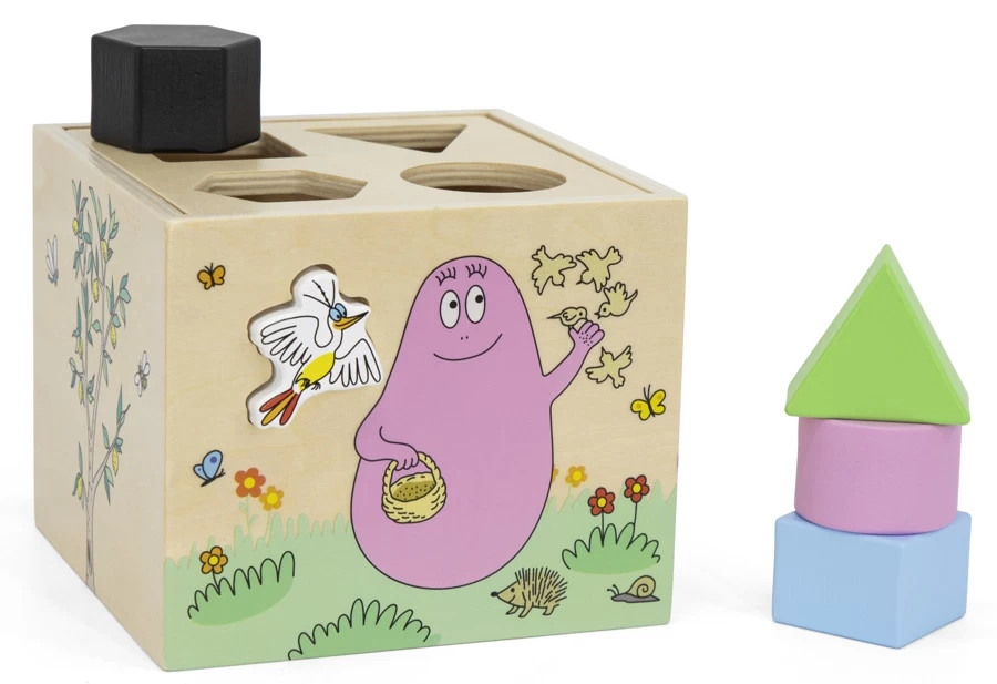 Label Label Barbapapa Houten Vormenstoof LLBB-35892 1 Label Label Barbapapa Houten Vormenstoof LLBB-35892