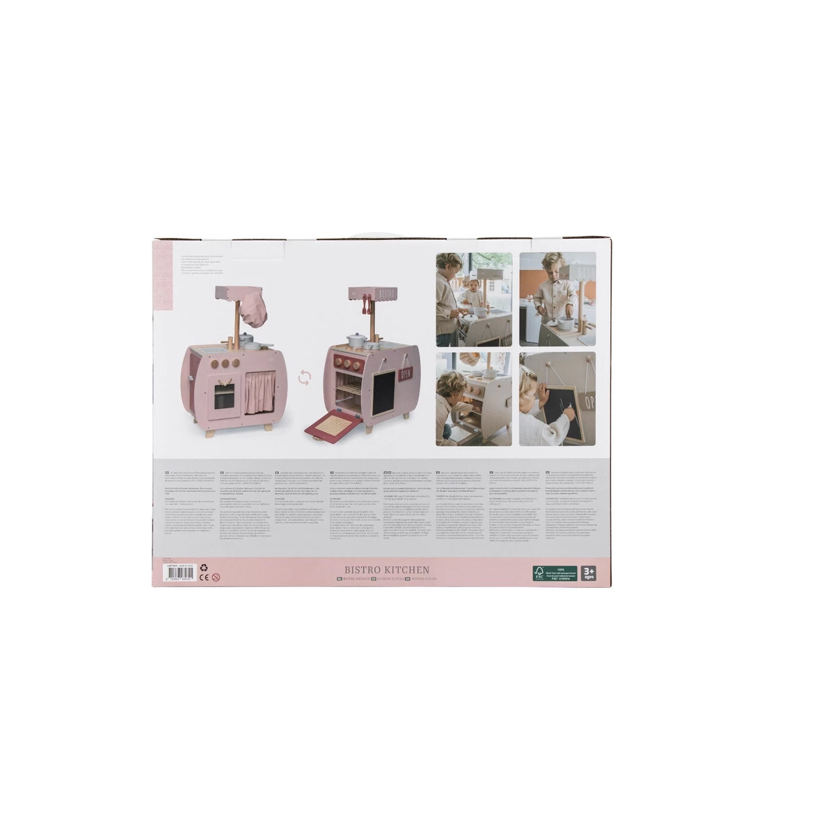 Label Label Roze Houten Bistro Keuken LLWT-34741 10 Label Label Roze Houten Bistro Keuken LLWT-34741 - Afbeelding 10