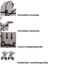 Lorelli Alexa Pearl Beige 3-in-1 Combi Kinderwagen Incl. Autostoel 1002129-2182D 29 Lorelli Alexa Pearl Beige 3-in-1 Combi Kinderwagen Incl. Autostoel 1002129-2182D -Baby Verkoop lorelli 3 in 1 combi kinderwagen incl. autostoel 1002129