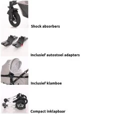 Lorelli Alexa Pearl Beige 3-in-1 Combi Kinderwagen Incl. Autostoel 1002129-2182D 31 Lorelli Alexa Pearl Beige 3-in-1 Combi Kinderwagen Incl. Autostoel 1002129-2182D -Baby Verkoop lorelli 3 in 1 combi kinderwagen incl. autostoel 1002129 2