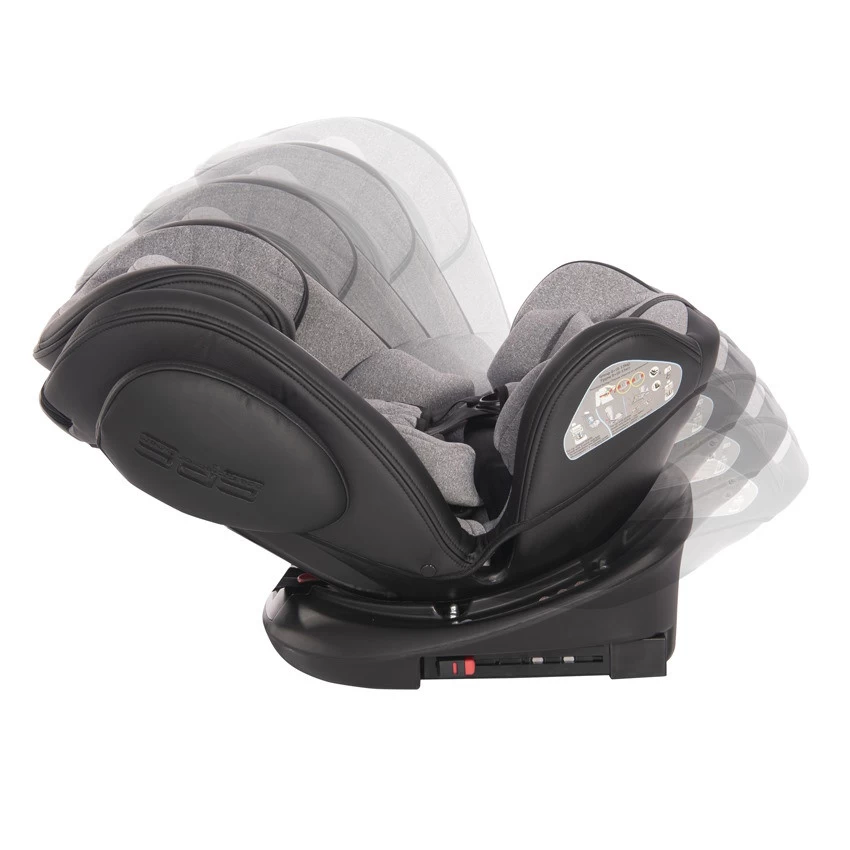 Lorelli Aviator Black/Light Grey 0-36 Kg SPS Isofix 360° Autostoel 1007130-2336 - Afbeelding 6