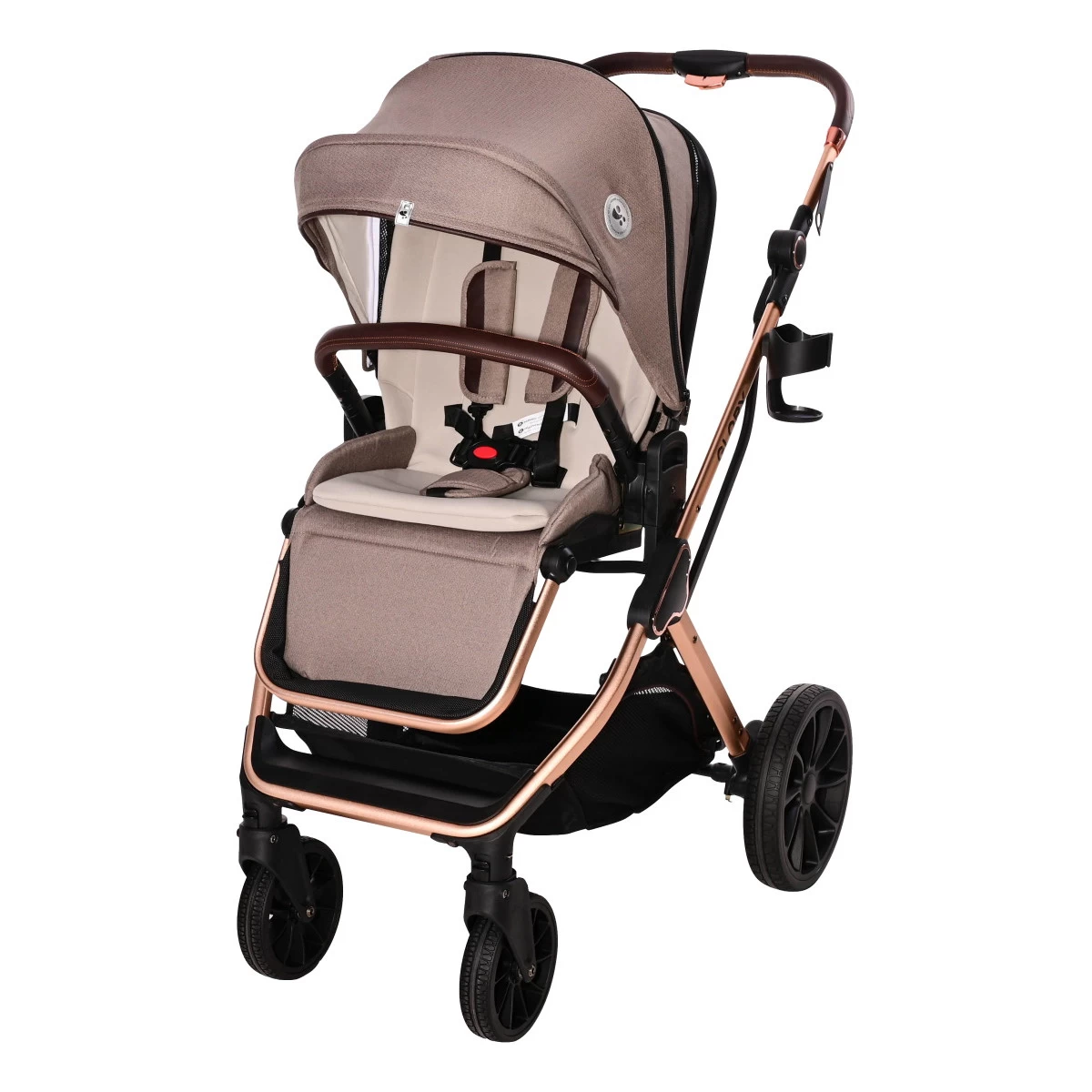 Lorelli Glory Beige 3-in-1 Combi Kinderwagen Incl. Autostoel 1002176-2303 - Afbeelding 6