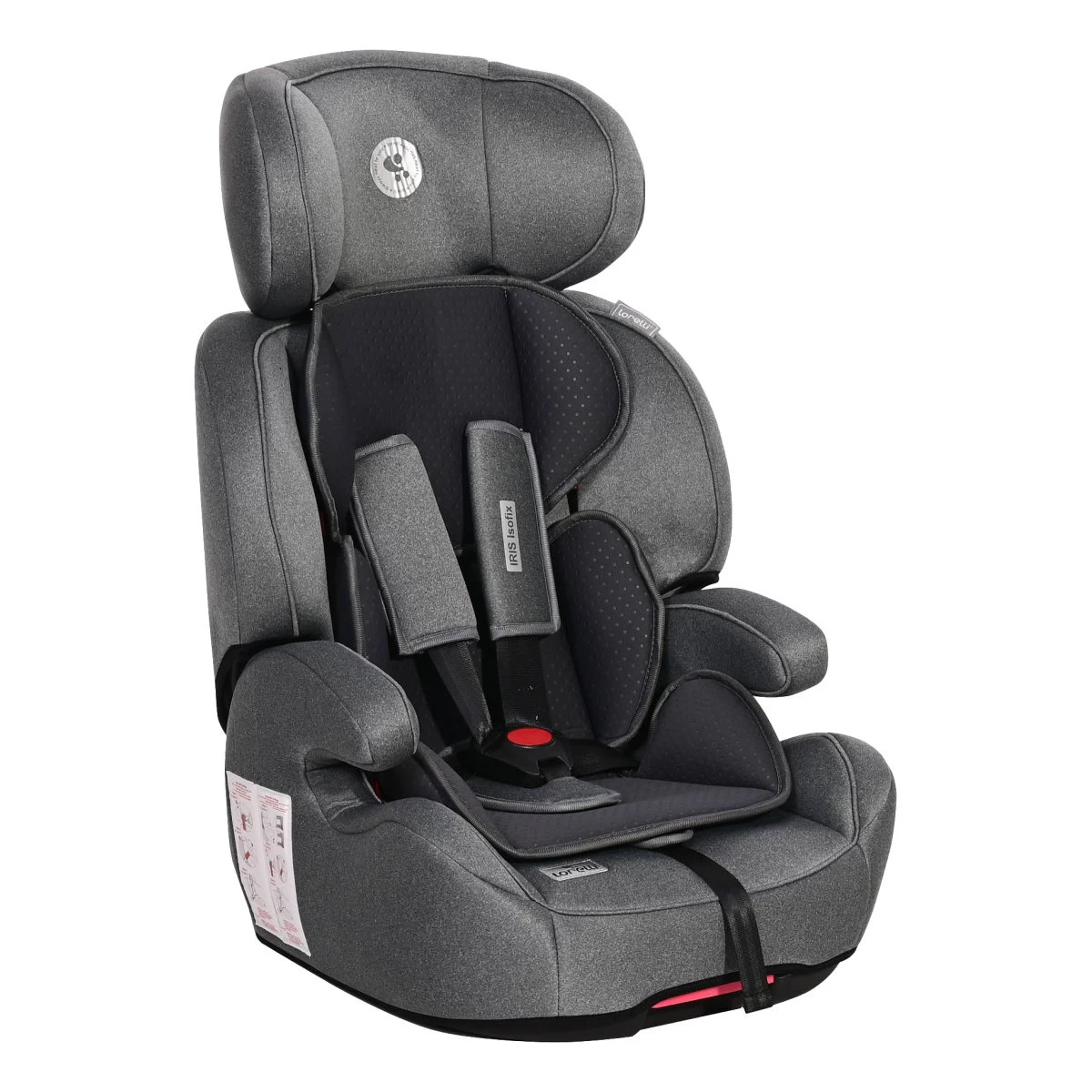 Lorelli Iris Steel & Black 9-36 Kg Isofix Autostoel 1007124-2347 1 Lorelli Iris Steel & Black 9-36 Kg Isofix Autostoel 1007124-2347