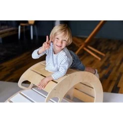 Luna Toys Naturel Houten Schommelstoel / Rocker LU-36899 -Baby Verkoop luna toys naturel houten schommelstoel rocker lu 36899 4