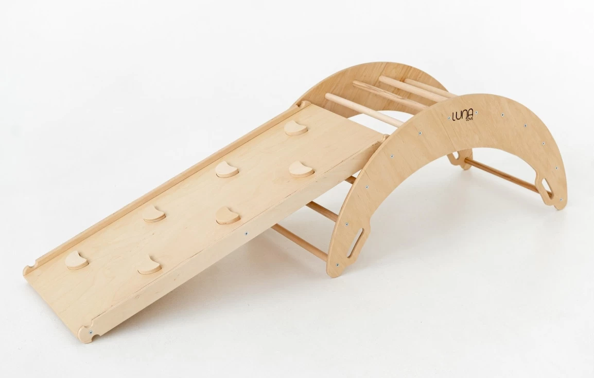 Luna Toys Roze Houten Klimboog LU-00575 7 Luna Toys Roze Houten Klimboog LU-00575 - Afbeelding 7