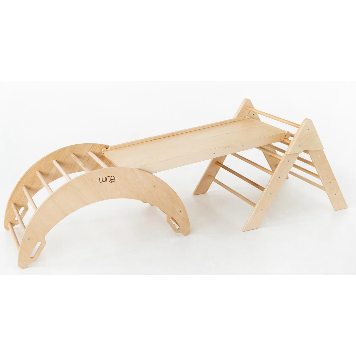 Luna Toys Roze Houten Klimboog LU-00575 5 Luna Toys Roze Houten Klimboog LU-00575 - Afbeelding 5