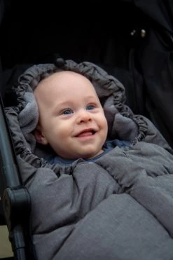 Ding Grey Deluxe Universele Buggy/Wandelwagen Voetenzak DI-252425 -Baby Verkoop mamaloes ding voetenzak deluxe 02