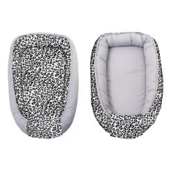 MamaLoes Amy Panter Grijs Omkeerbaar Babynest 84719