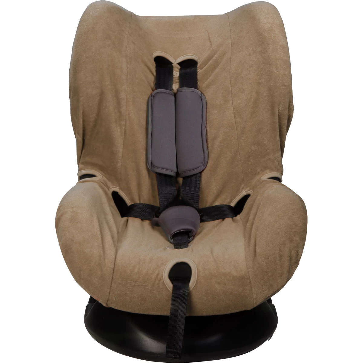 MamaLoes Badstof Nougat Groep 1+ Autostoelhoes ML010701 1 MamaLoes Badstof Nougat Groep 1+ Autostoelhoes ML010701