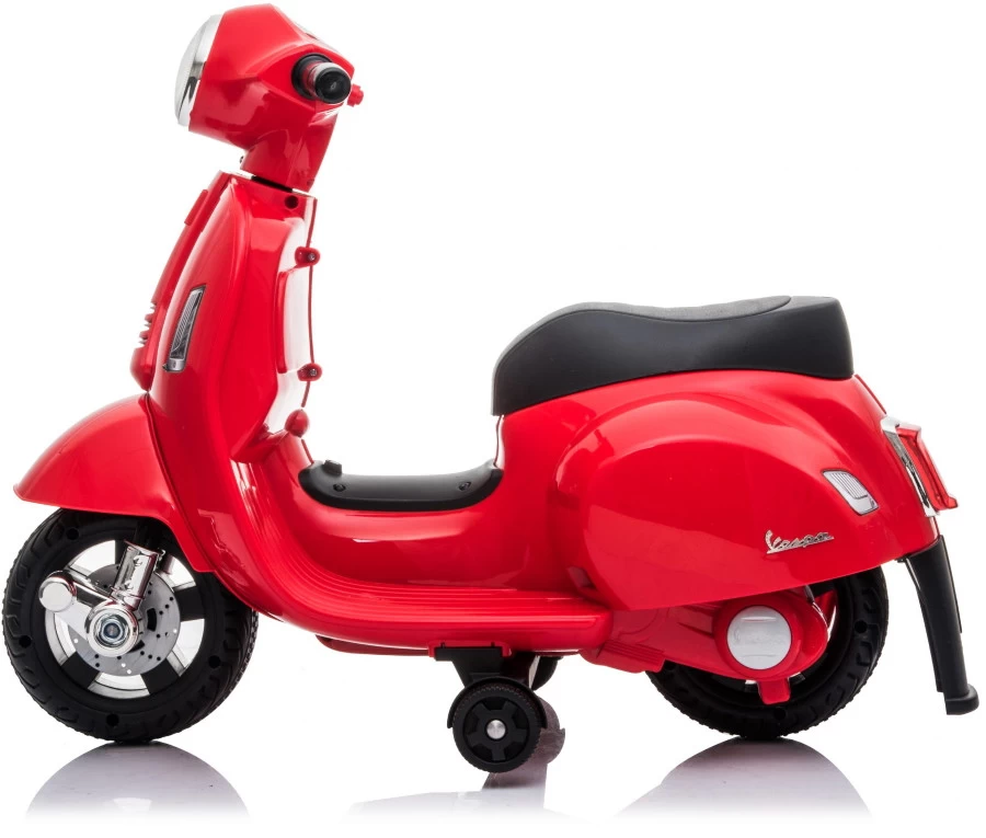 Eco Toys Red Elektrische Vespa Scooter H1 3 Eco Toys Red Elektrische Vespa Scooter H1 - Afbeelding 3