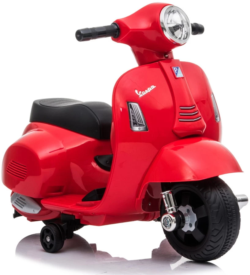 Eco Toys Red Elektrische Vespa Scooter H1 2 Eco Toys Red Elektrische Vespa Scooter H1 - Afbeelding 2