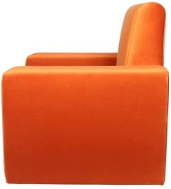 Ding Jamie Velvet Sienna Kinderfauteuil DI-34202 -Baby Verkoop mamaloes kinderfauteuil velvet oranje 02k