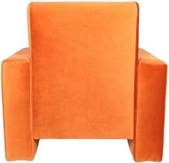 Ding Jamie Velvet Sienna Kinderfauteuil DI-34202 -Baby Verkoop mamaloes kinderfauteuil velvet oranje 03k