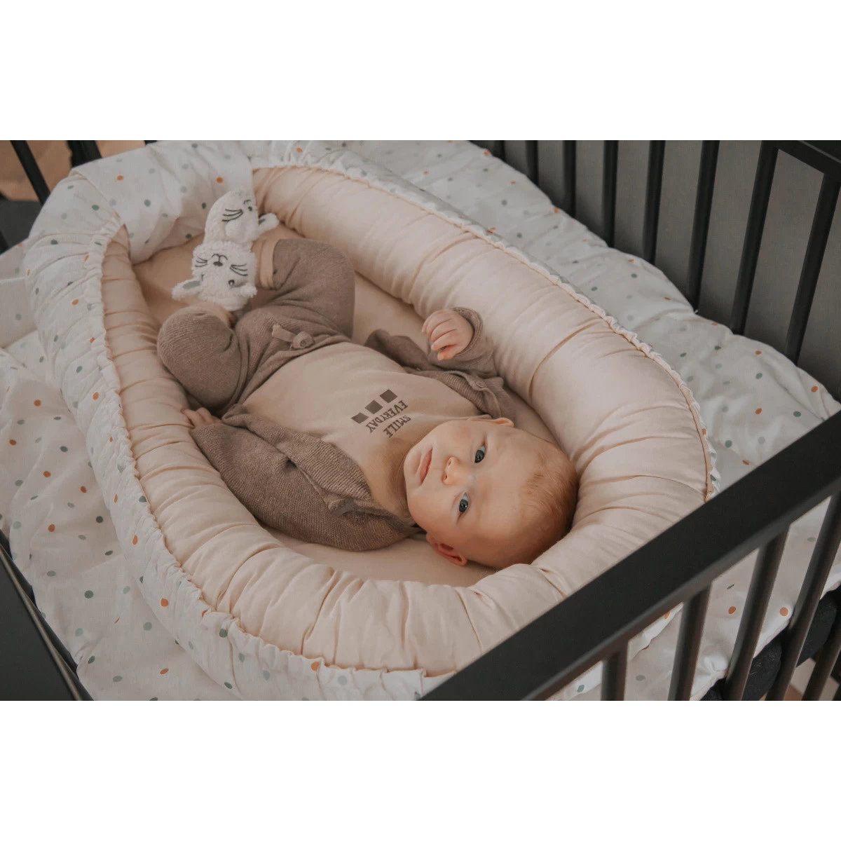 MamaLoes Berry Branch Omkeerbaar Babynest ML3061 9 MamaLoes Berry Branch Omkeerbaar Babynest ML3061 - Afbeelding 9