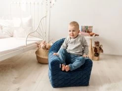 Albero Mio Velvet Navy Kinderfauteuil 10 Albero Mio Velvet Navy Kinderfauteuil -Baby Verkoop mamaloes velvet navy kinderfauteuil 2
