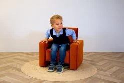 Ding Jamie Velvet Sienna Kinderfauteuil DI-34202 -Baby Verkoop mamaloesding jamie