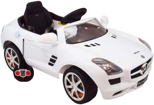 Eco Toys Mercedes SLS Wit Elektrische Kinderauto CLB-681r 3 Eco Toys Mercedes SLS Wit Elektrische Kinderauto CLB-681r - Afbeelding 3