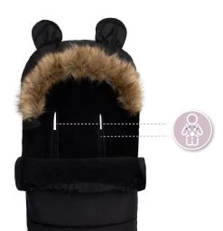 Momi Black Universele Voetenzak AKCE00032 -Baby Verkoop momi black universele voetenzak akce00032 4