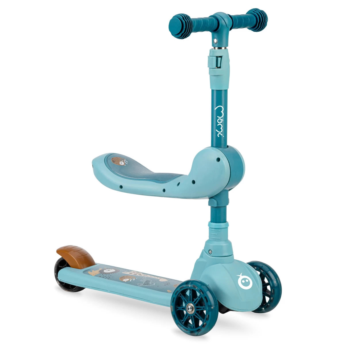Momi Kiuru Blue 2-in-1 Step/Loopfiets HUBA00036 2 Momi Kiuru Blue 2-in-1 Step/Loopfiets HUBA00036 - Afbeelding 2