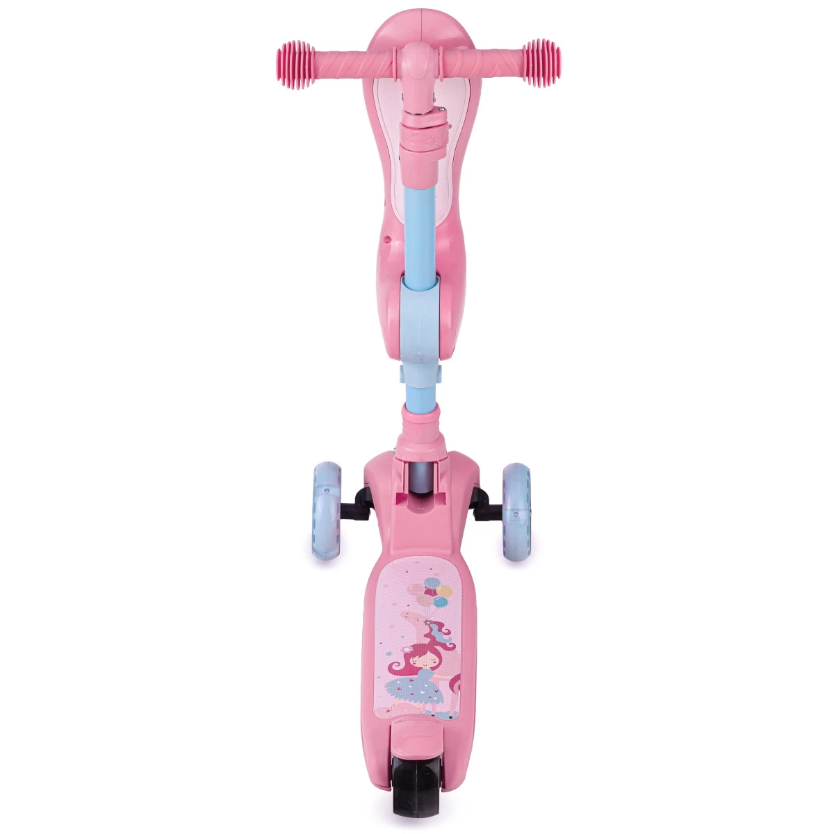 Momi Kiuru Pink 2-in-1 Step/Loopfiets HUBA00034 6 Momi Kiuru Pink 2-in-1 Step/Loopfiets HUBA00034 - Afbeelding 6