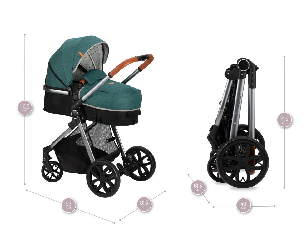 Momi Limuru Green 2-in-1 Combi Kinderwagen WOSP00028 15 Momi Limuru Green 2-in-1 Combi Kinderwagen WOSP00028 - Afbeelding 15
