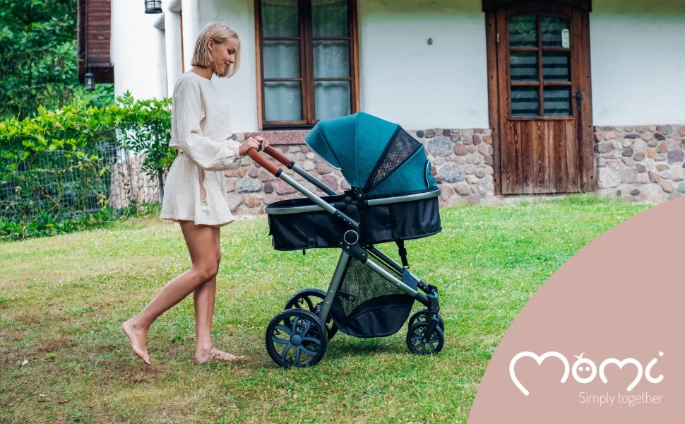 Momi Limuru Green 2-in-1 Combi Kinderwagen WOSP00028 16 Momi Limuru Green 2-in-1 Combi Kinderwagen WOSP00028 - Afbeelding 16