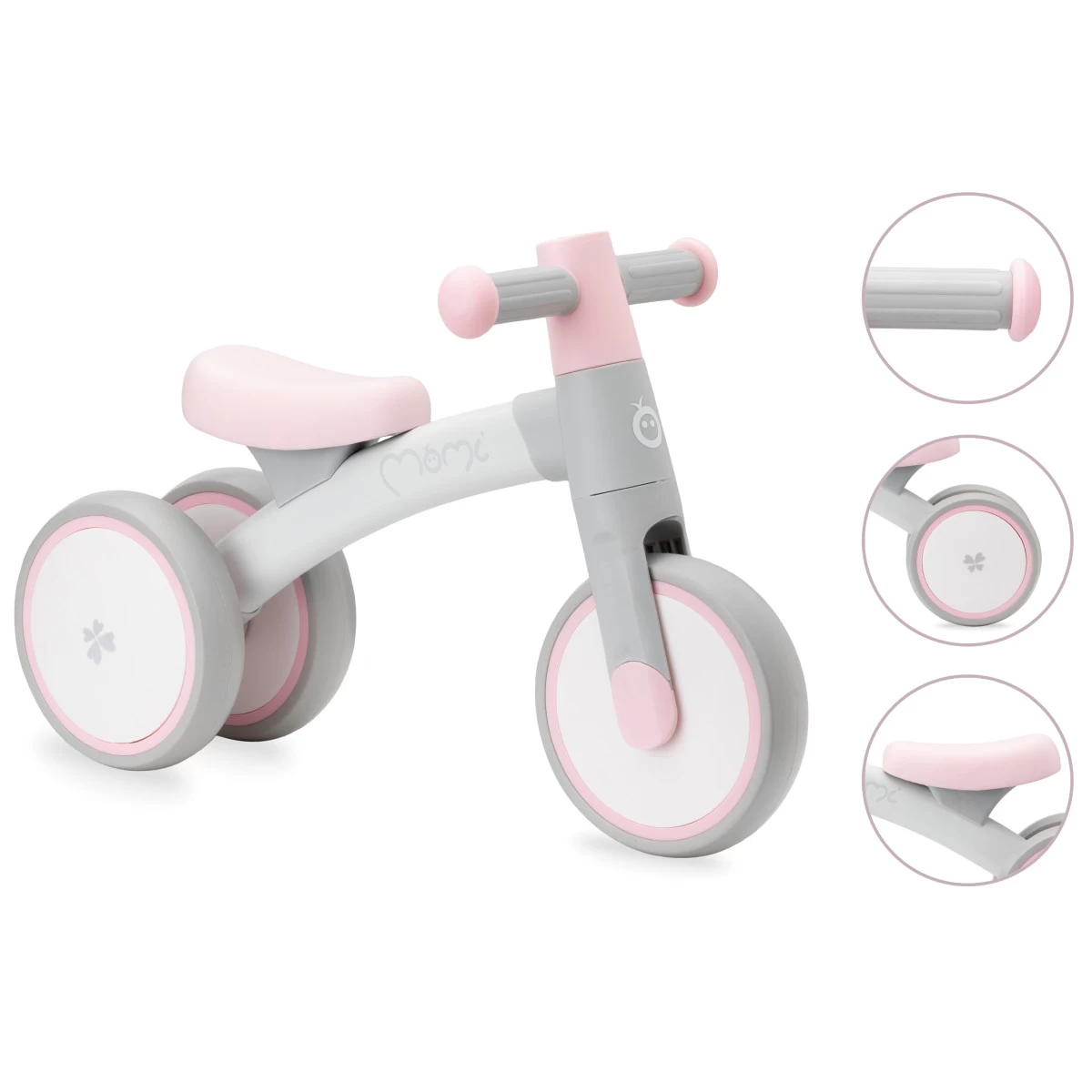 Momi Tedi Pink Mini Bike Loopfiets ROBI00036 5 Momi Tedi Pink Mini Bike Loopfiets ROBI00036 - Afbeelding 5