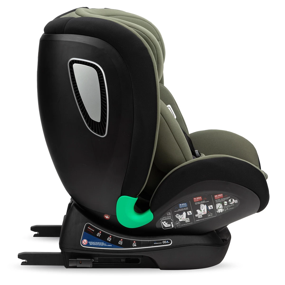 Momi Urso Khaki 40-150 Cm I-Size Autostoel FOSA00023 - Afbeelding 4