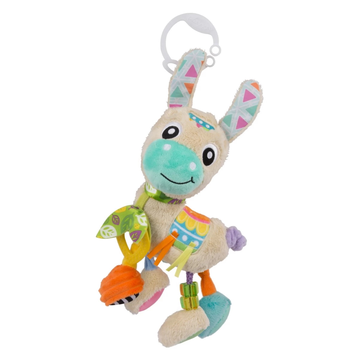 Playgro Sensory Friends Lupe Llama Buggyspeeltje P0188470 1 Playgro Sensory Friends Lupe Llama Buggyspeeltje P0188470
