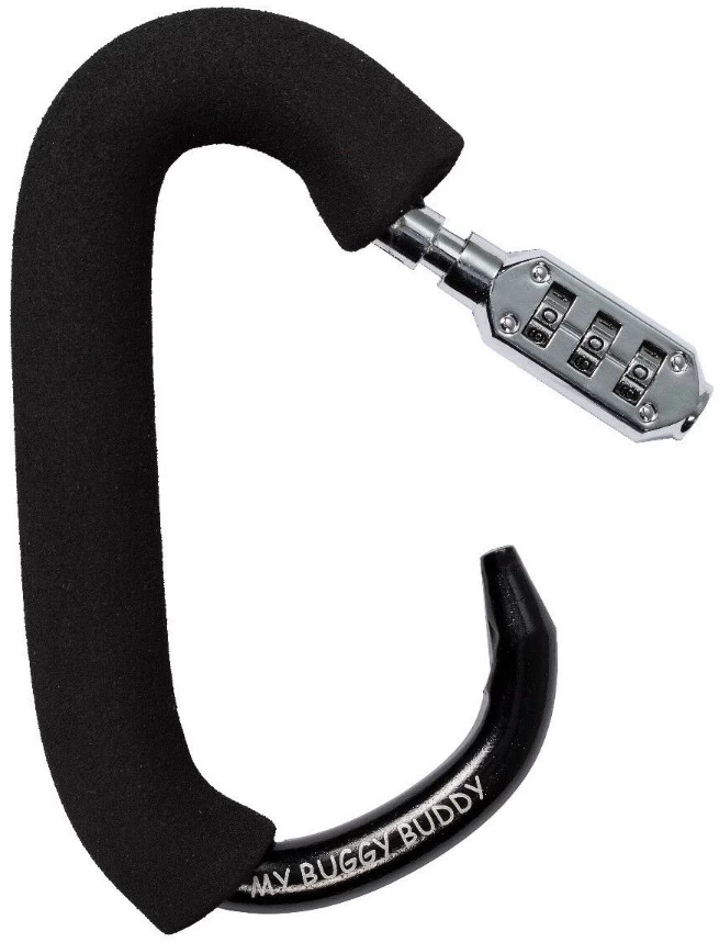 My Buggy Buddy Clip Of Tassenhaak Met Cijferslot MBBLOCK - Afbeelding 2