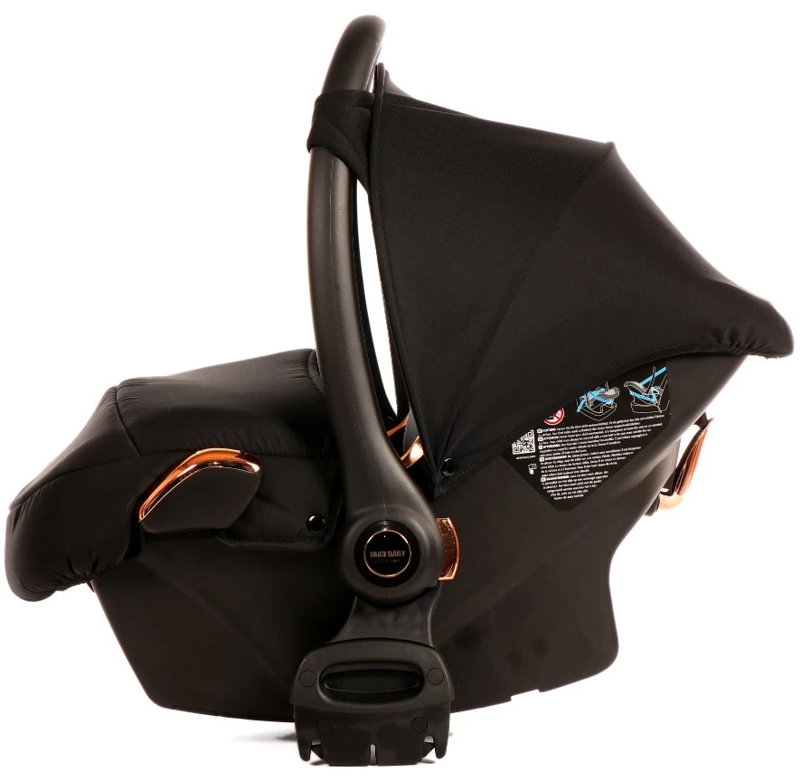 Tako Black/Rose Gold Autostoel 0-13 Kg 2 Tako Black/Rose Gold Autostoel 0-13 Kg - Afbeelding 2