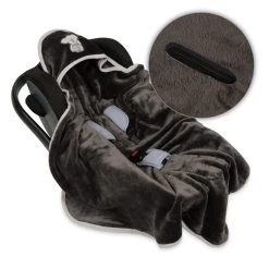 Babymatex Koala Grijs 95x95 Cm Microvezel Wikkeldeken Voor Autostoel TB0149_45 -Baby Verkoop tb0149 45