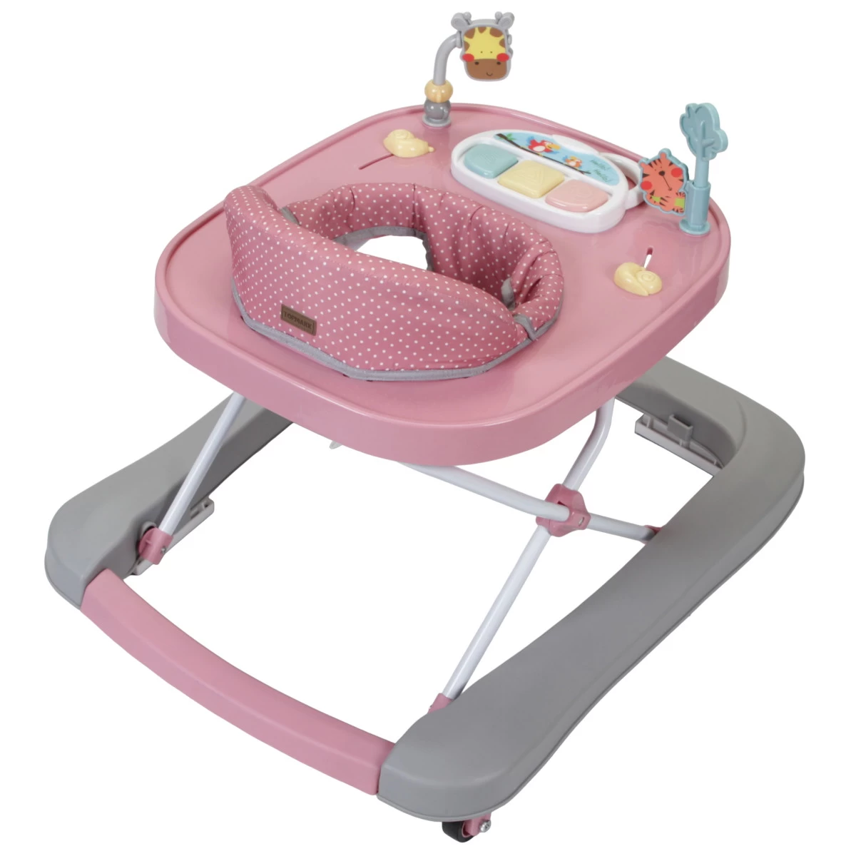 Topmark Lexi Pink Dots Loopstoel T6070.PK0422 2 Topmark Lexi Pink Dots Loopstoel T6070.PK0422 - Afbeelding 2