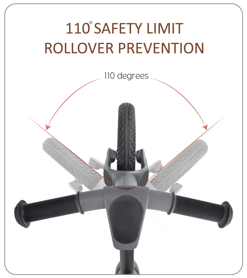 Topmark Manu Grijs Loopfiets T6078.GY0122 7 Topmark Manu Grijs Loopfiets T6078.GY0122 - Afbeelding 7