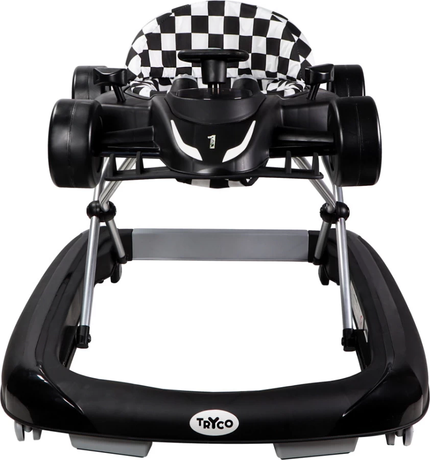 Tryco F1 Racer Black 2-in-1 Loopstoel En Loopwagen TR-362703 4 Tryco F1 Racer Black 2-in-1 Loopstoel En Loopwagen TR-362703 - Afbeelding 4