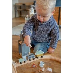 Tryco Houten Treinbaanset - Uitbreidingsset Dino's TR-353078 12 Tryco Houten Treinbaanset - Uitbreidingsset Dino's TR-353078 -Baby Verkoop tryco tr 353078 tr 353080 02