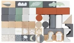 Tryco 50 Stuks Houten Blokken TR-353001 -Baby Verkoop tryco 50 stuks houten blokken tr 353001 2