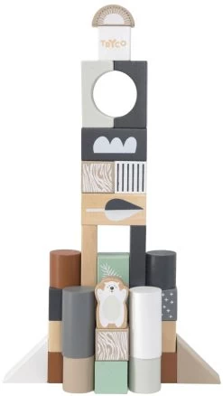 Tryco 50 Stuks Houten Blokken TR-353001 -Baby Verkoop tryco 50 stuks houten blokken tr 353001 6