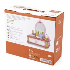 Viga Houten Make-up Set Met Kaptafel 44571 -Baby Verkoop viga houten make up set met kaptafel 44571 9
