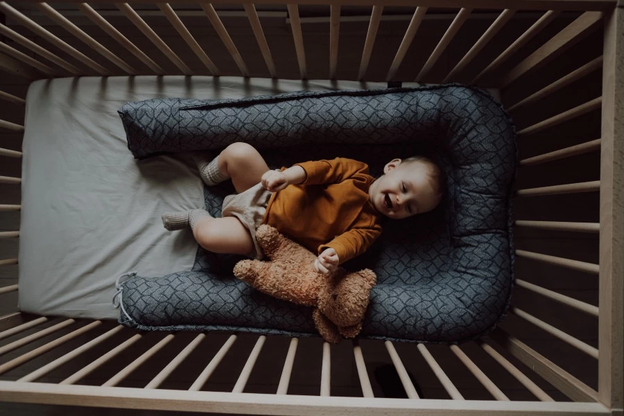 Zaffiro Geo Burgund Babynest 9989 5 Zaffiro Geo Burgund Babynest 9989 - Afbeelding 5