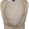 Zaffiro Be Close Beige Leaves Multifunctionele Draagdoek N17 7794