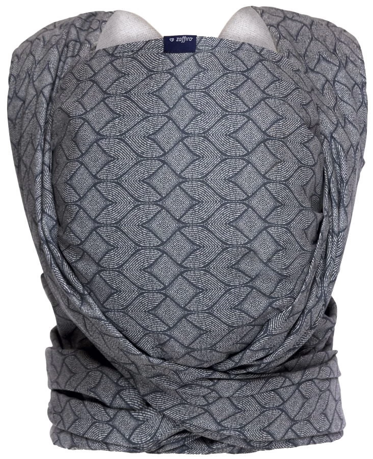 Zaffiro Be Close Geo Blue Steel Multifunctionele Draagdoek N17 8135 1 Zaffiro Be Close Geo Blue Steel Multifunctionele Draagdoek N17 8135