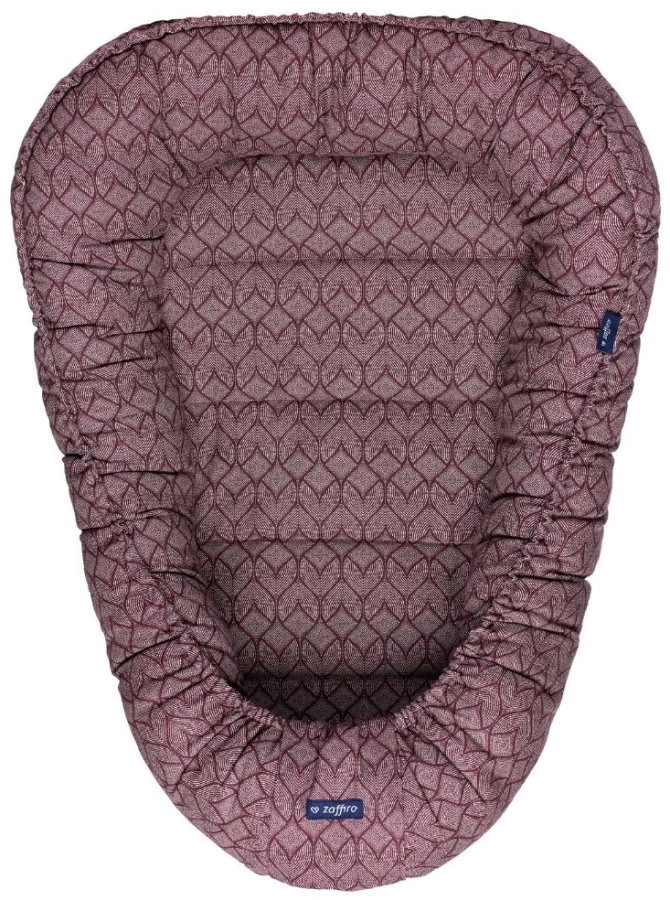 Zaffiro Geo Burgund Babynest 9989 1 Zaffiro Geo Burgund Babynest 9989