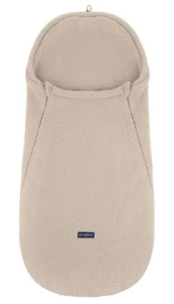 Zaffiro MINI Lama Vanilla Autostoel Voetenzak