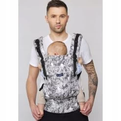 Zaffiro Smart 2.0 Graphite Leaves Ergonomische Draagzak 7992 -Baby Verkoop zaffiro smart 2.0 geo burgund draagzak 8067 7 2